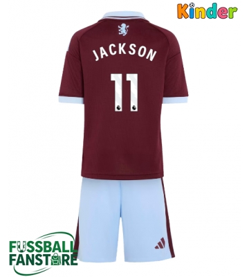 Aston Villa Nicolas Jackson #11 Replik Heimtrikot Kinder 2026-27 Kurzarm (+ Kurze Hosen)